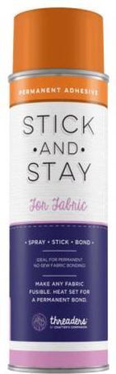 Stick & stay, montagelijm voor fabrics, Crafters Companion